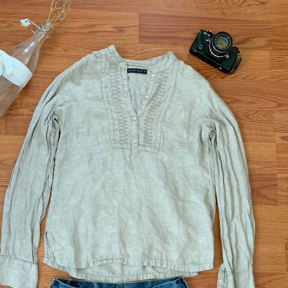 Embroidered blouse!